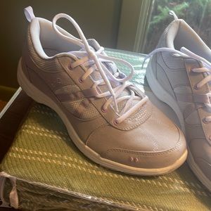 Ryka light grey and lavender sneakers